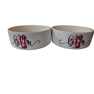 Personalized Ceramic Pet Bowl